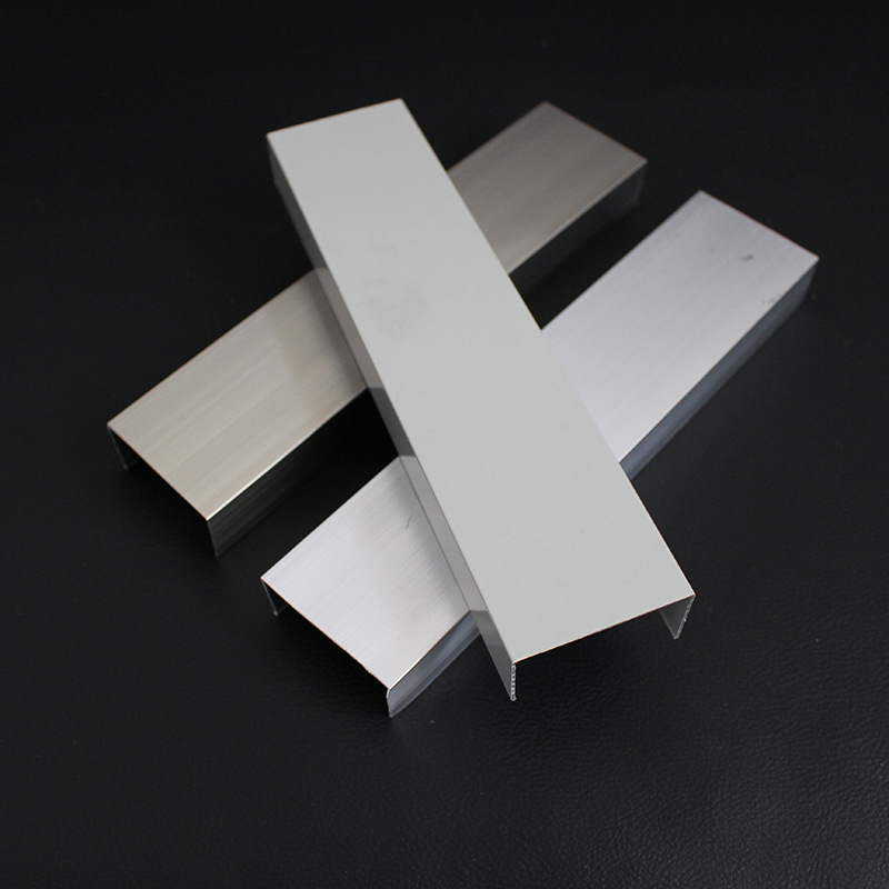 批发简易厕所铝材槽铝u型槽铝彩钢板用铝型材移动厕所铝型材槽铝