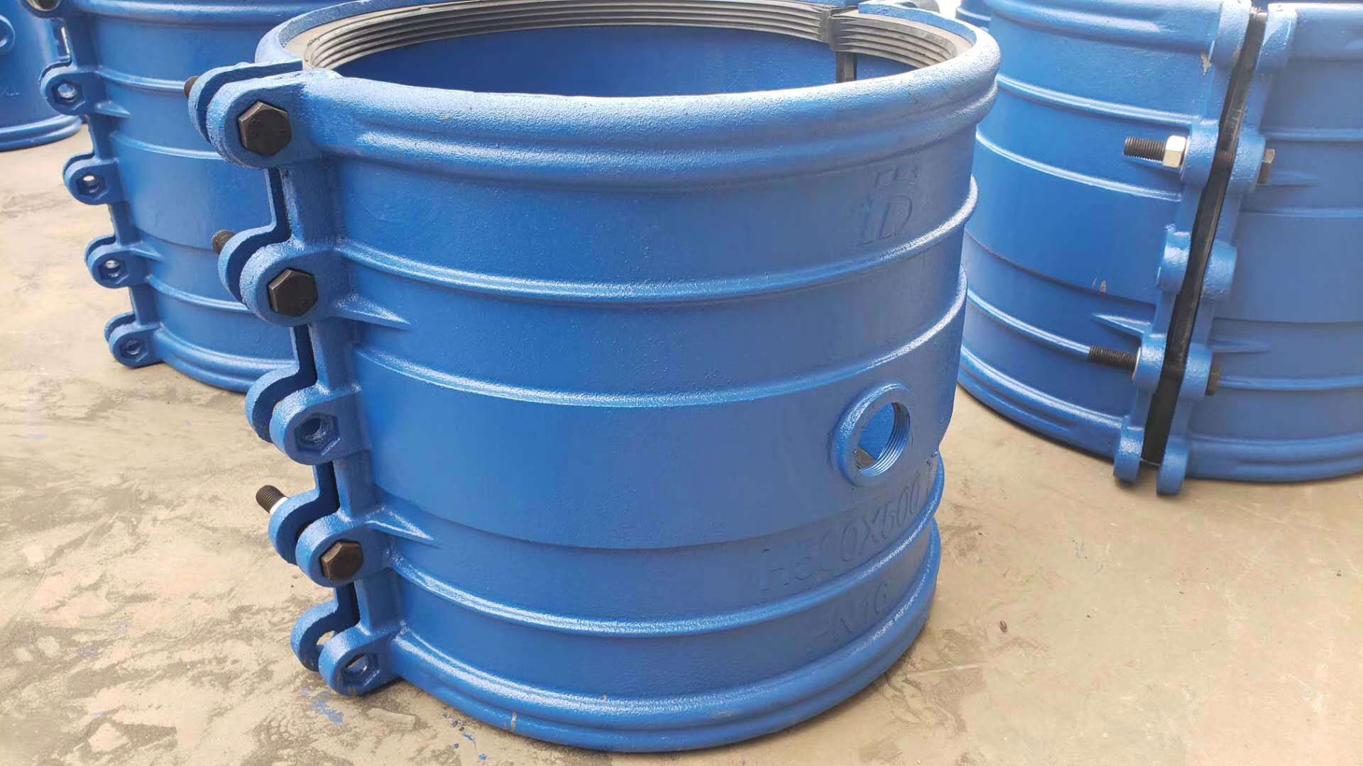 厂家直销铁管直管哈夫节 球铁哈夫节直管管道堵漏器 漏水抢修节