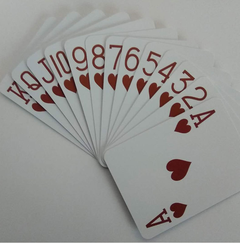 rfid扑克icodeslix/icode2高频超高频扑克牌 rfid poker源头工厂
