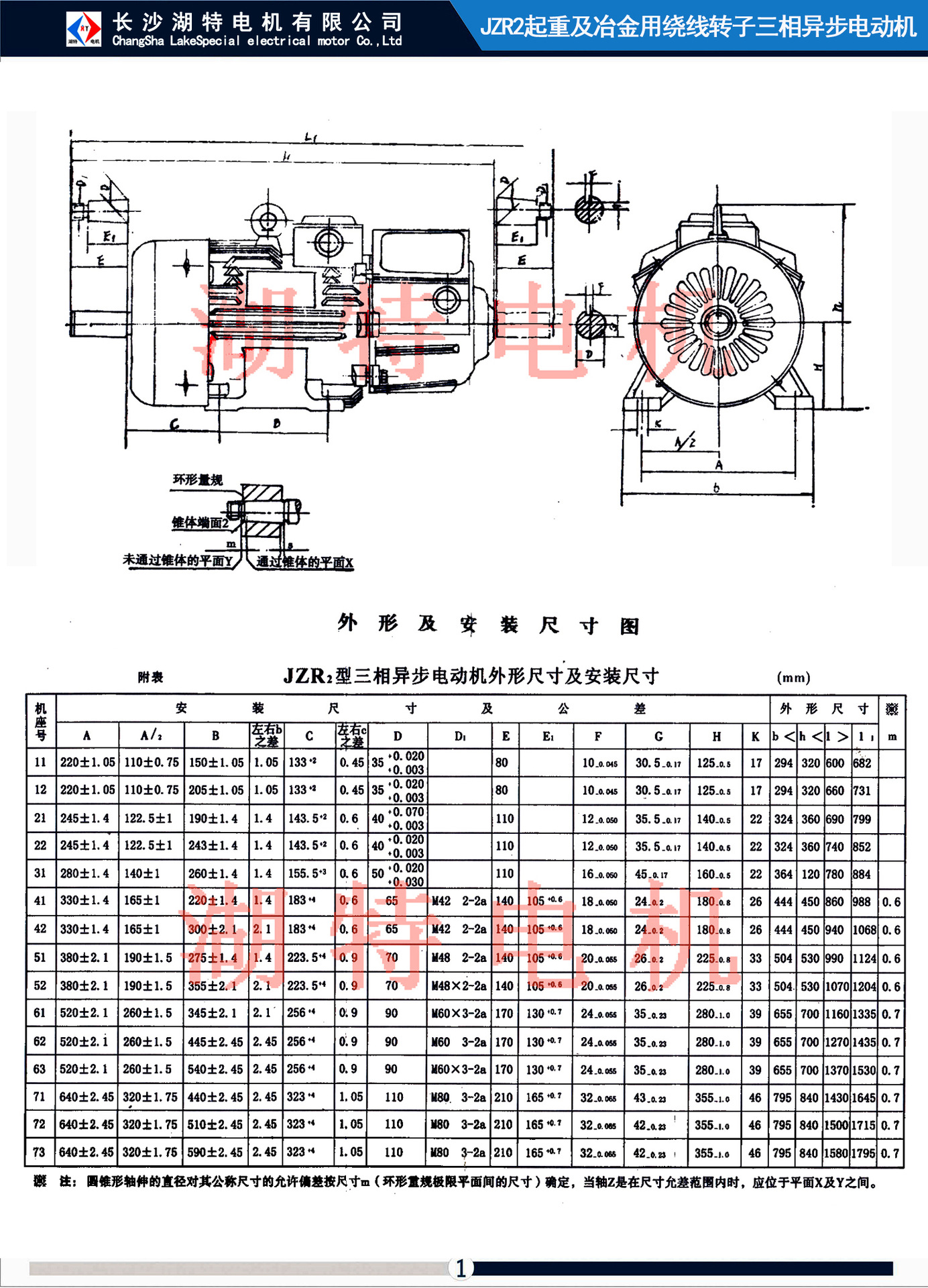 厂家提供jzr2绕线转子三相异步电动机 三相异步锥形电动机