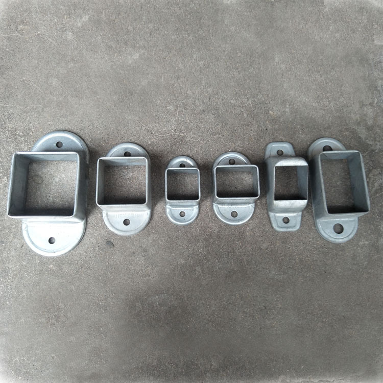 锌钢配件国定座2040308504060阳台围栏交通护栏连接件