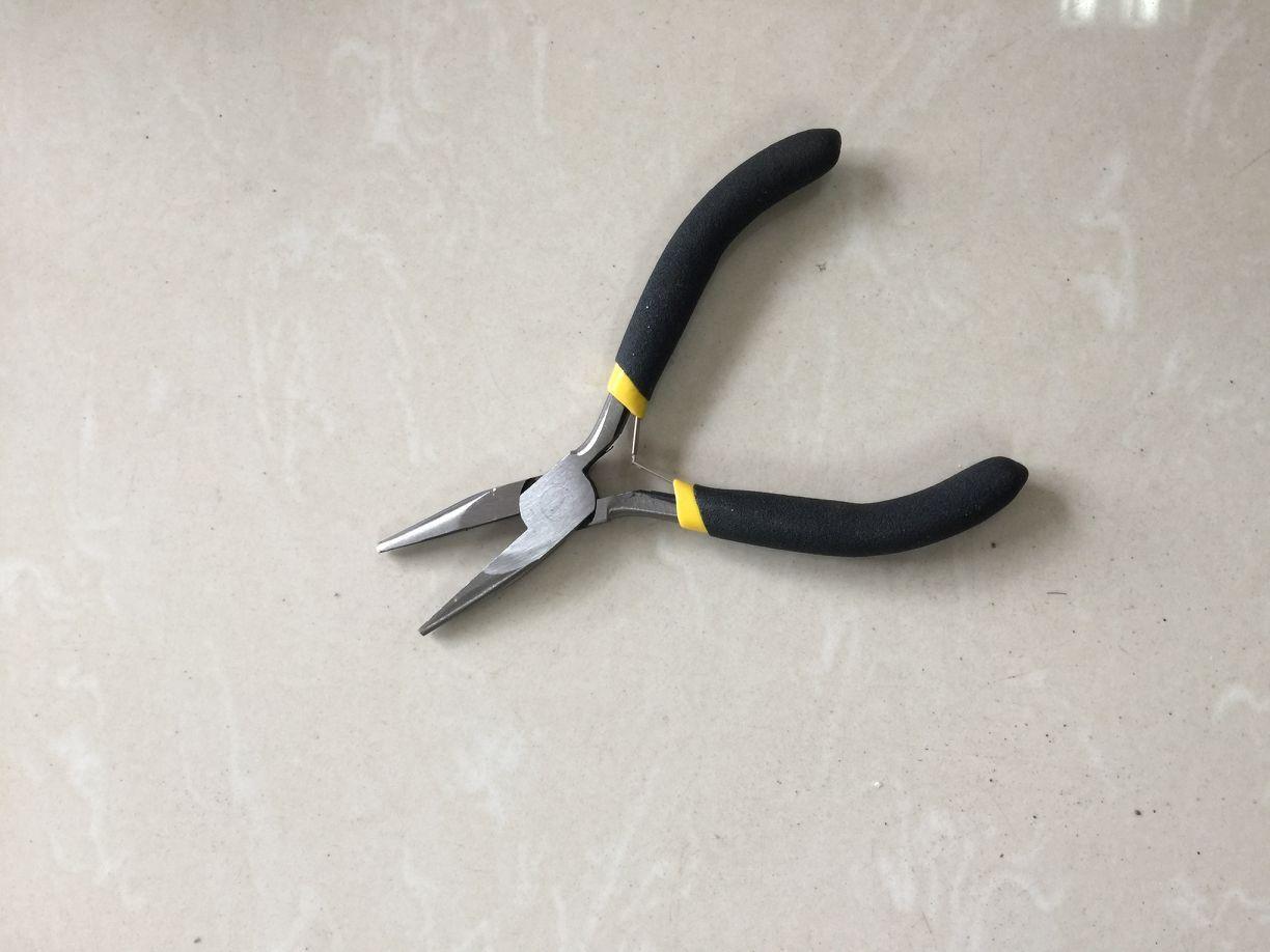 厂家批发4,5寸迷你无齿无刃尖嘴钳珠宝钳 小型手工diy钳子