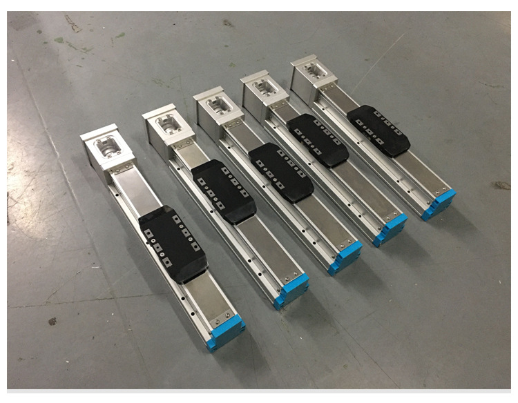 订制50宽内嵌式全封闭滑台 导轨内置直线模组 高刚性线性滑台