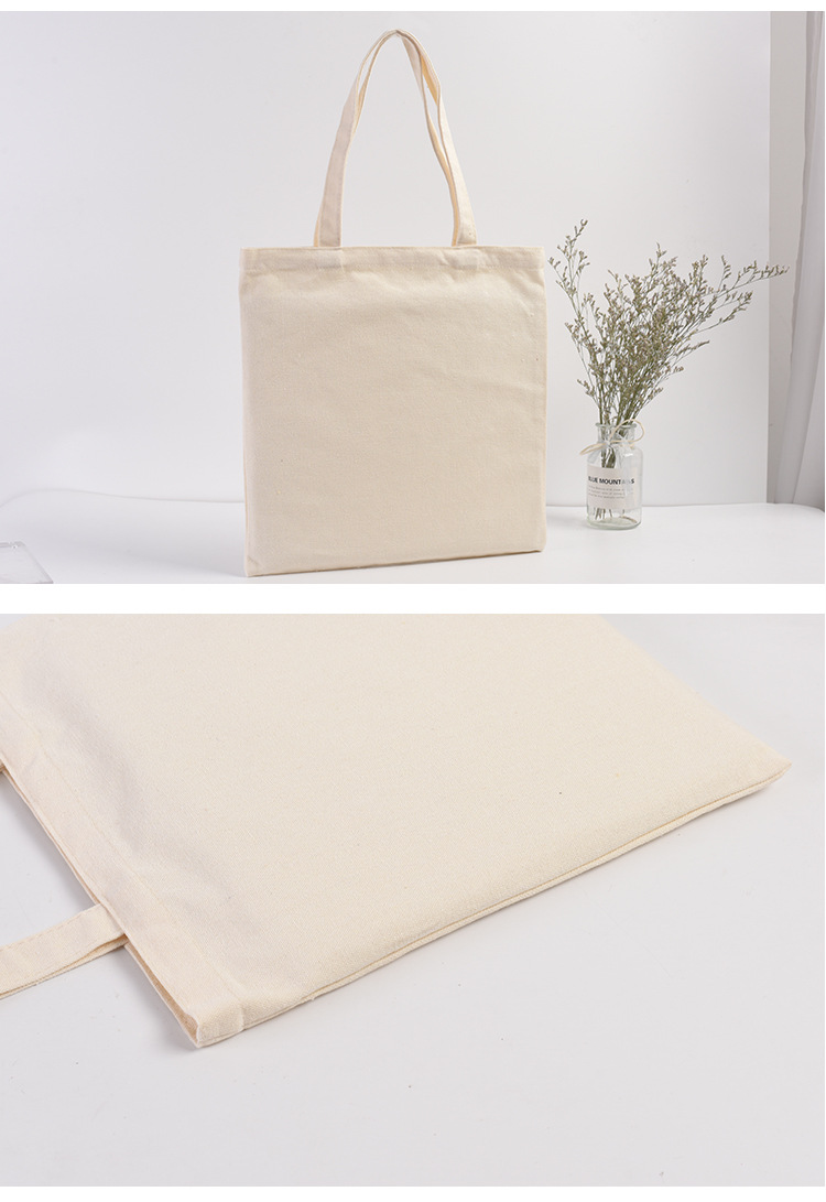 厂家直销现货空白帆布袋定做 购物服装棉布袋手提帆布包定制logo