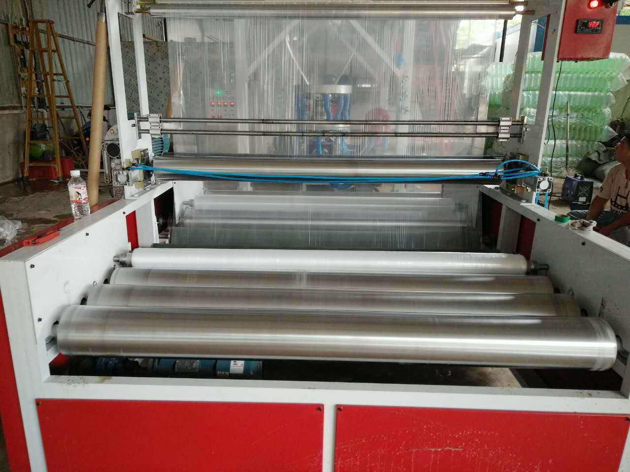 厂家制造 地膜sj-75吹膜机 塑料薄膜吹膜机 pe农用膜生产设备