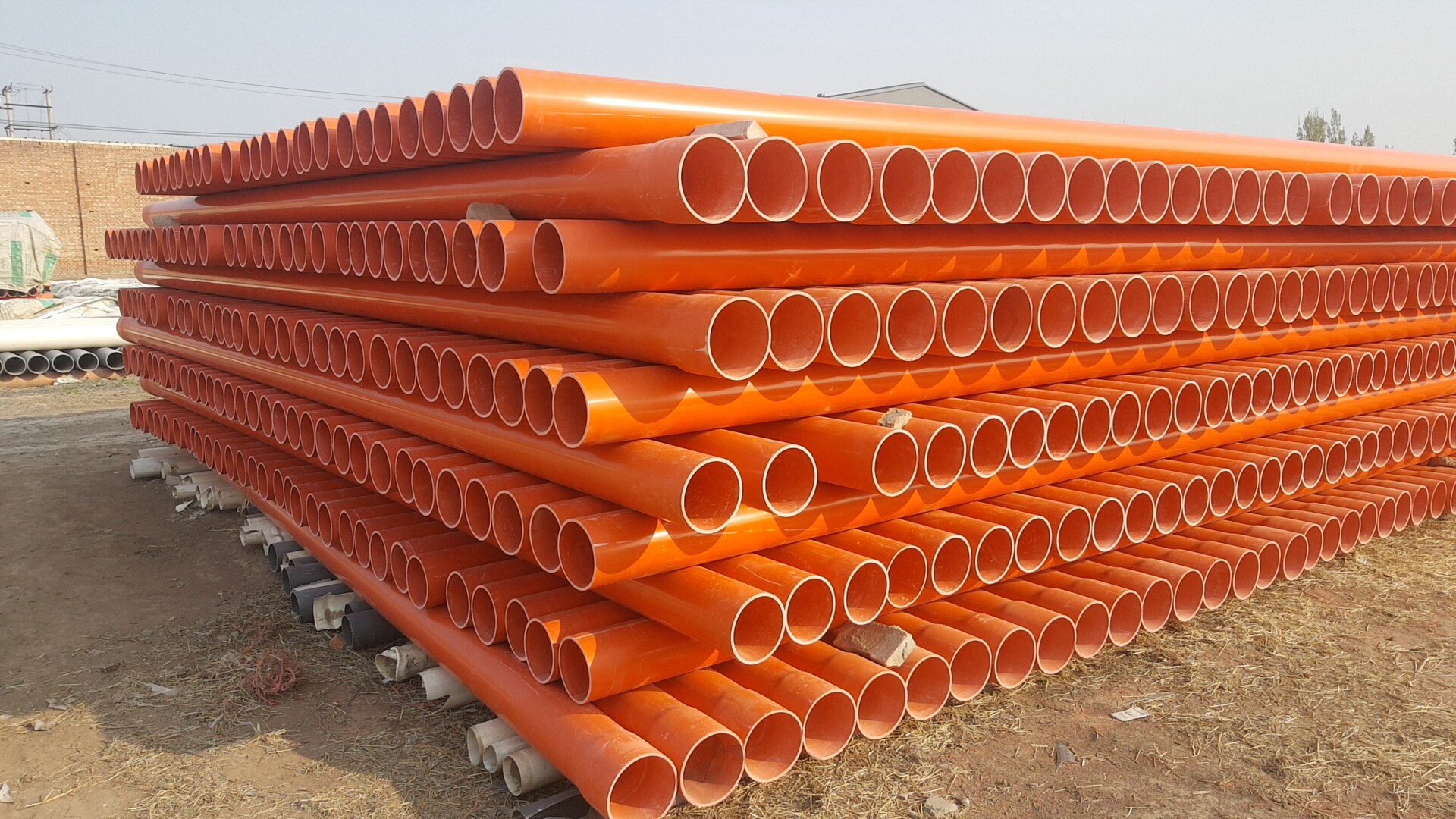 市政电网cpvc电力管定制 110埋地式穿线排管 pvc高压电缆保护管