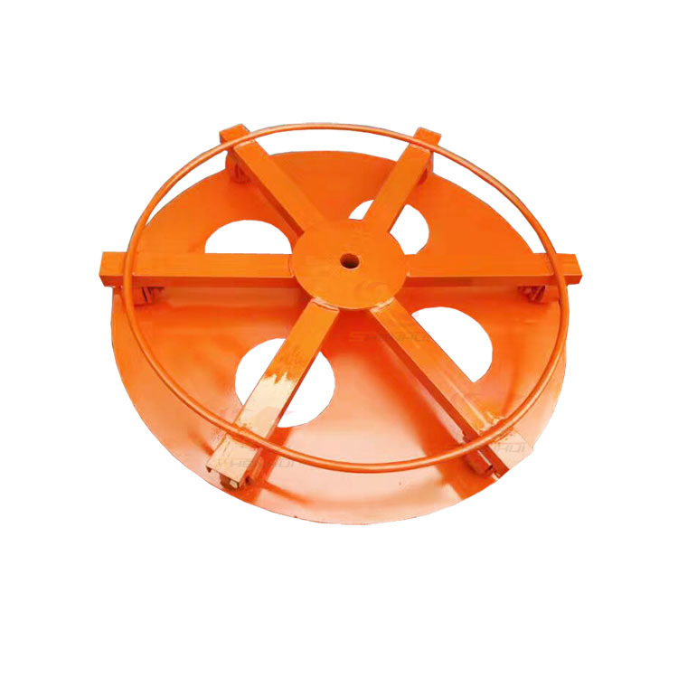 卧式放线盘圆盘放线架电缆放线盘光纤防线盘3t5t规格支持定制