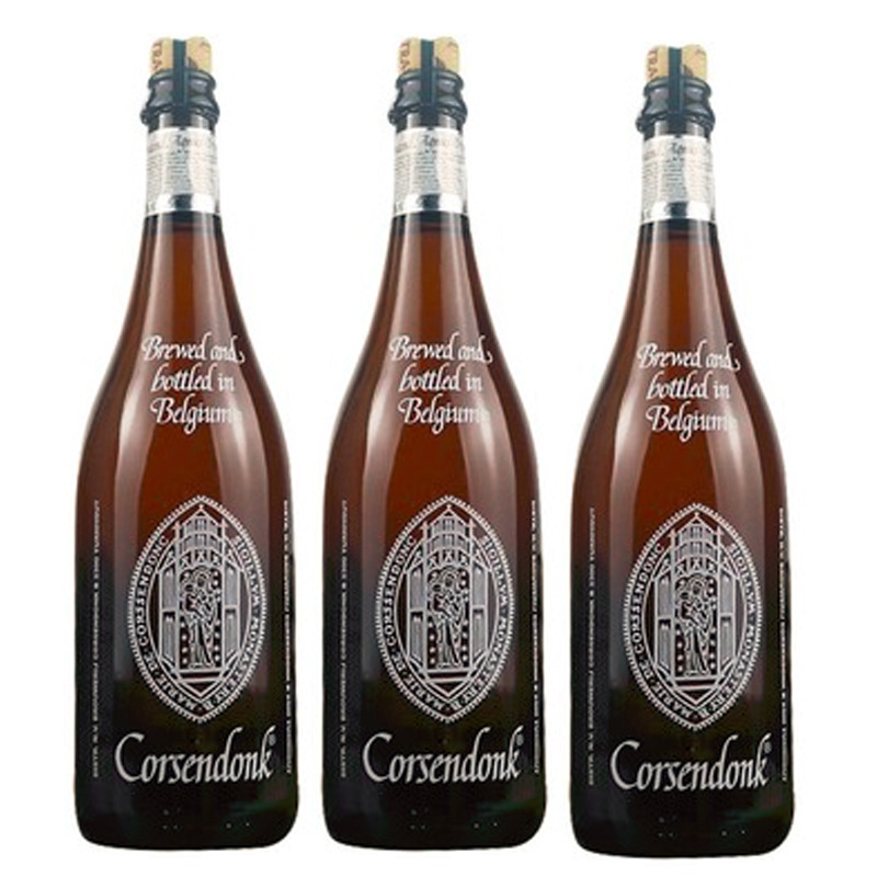 比利时进口 科胜道三料啤酒corsendonk tripel 750ml*12瓶