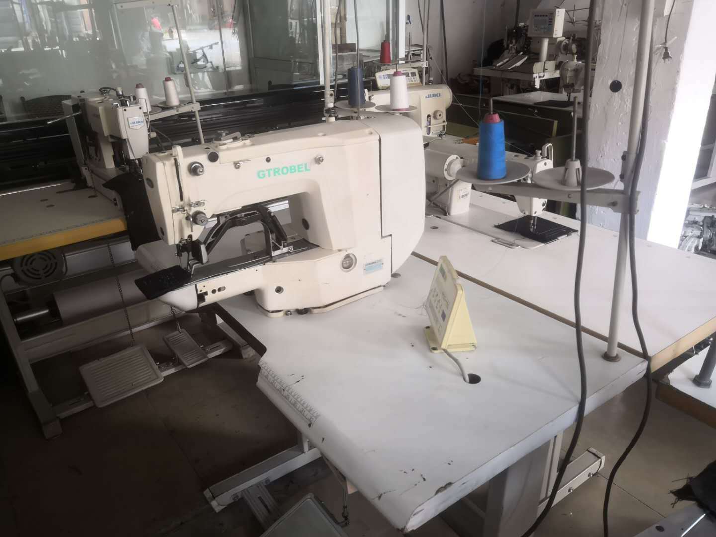 二手积德宝国产打枣 厚料打枣车 工业缝纫机