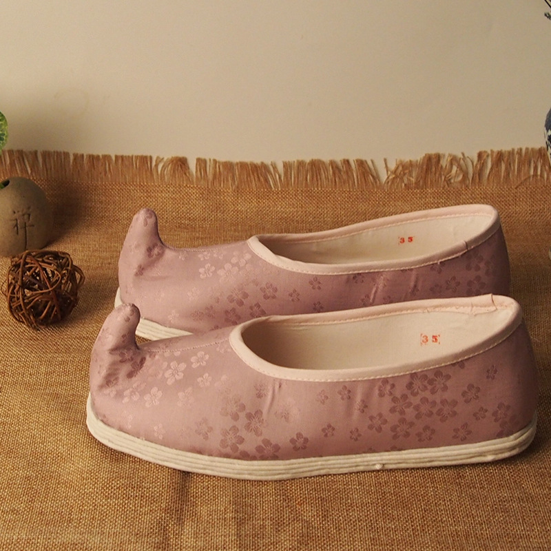 量大价优鞋子 古装鞋汉服女翘头鞋履唐朝侍女布鞋宋代女鞋明朝鞋