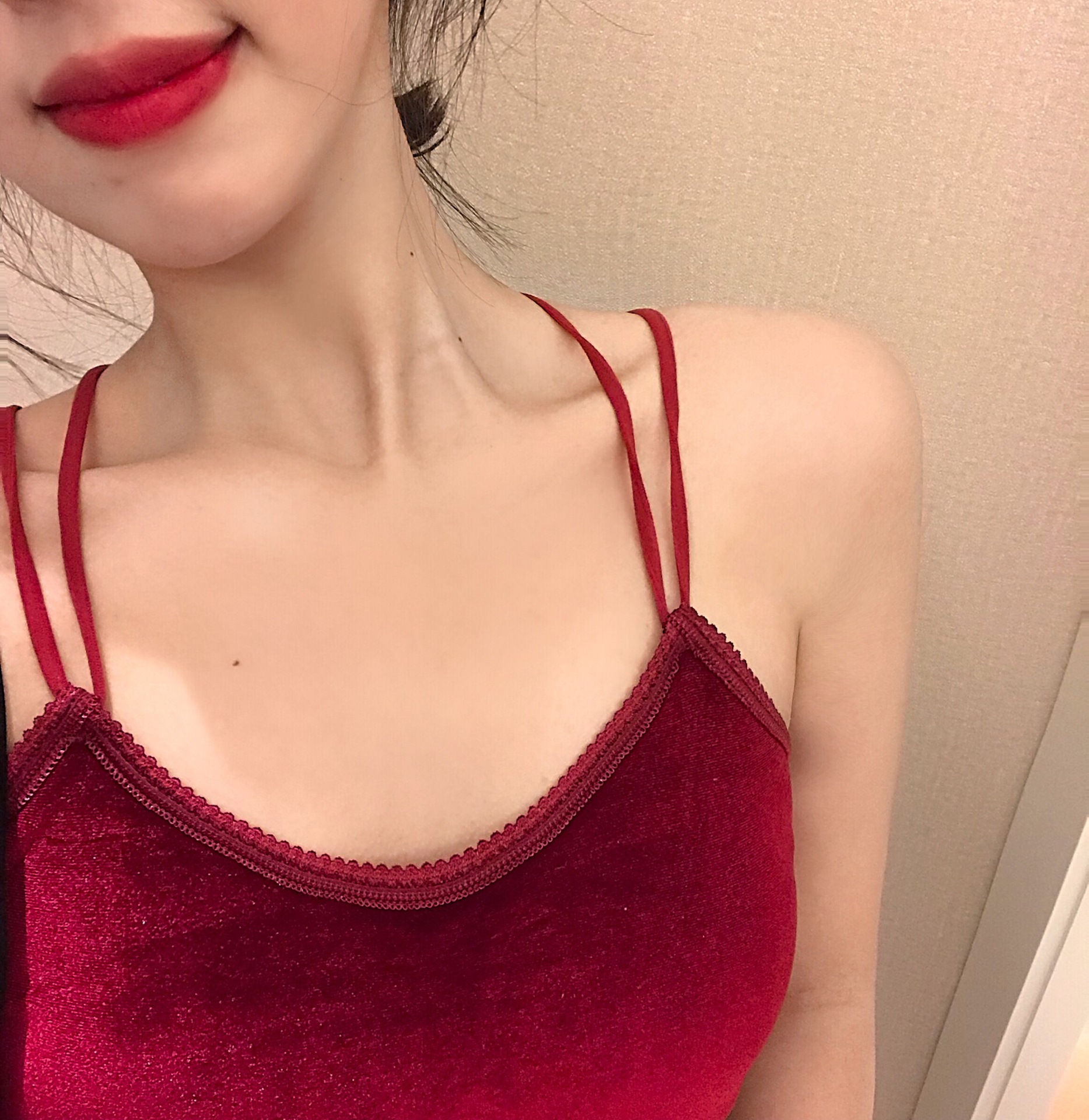 韩版复古性感抹胸 吊带背心 交叉美背打底衣