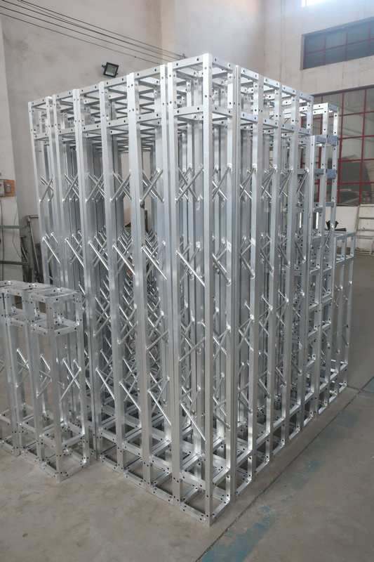 热镀锌钢铁桁架 铝合金方管婚庆桁架 方管舞台灯光广告展会展架