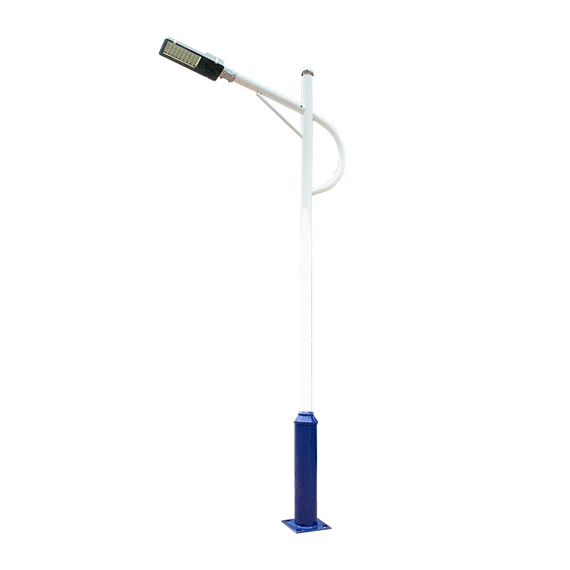 led路灯新农村户外道路灯a字臂路灯杆3米5米6米庭院灯高杆灯 超亮