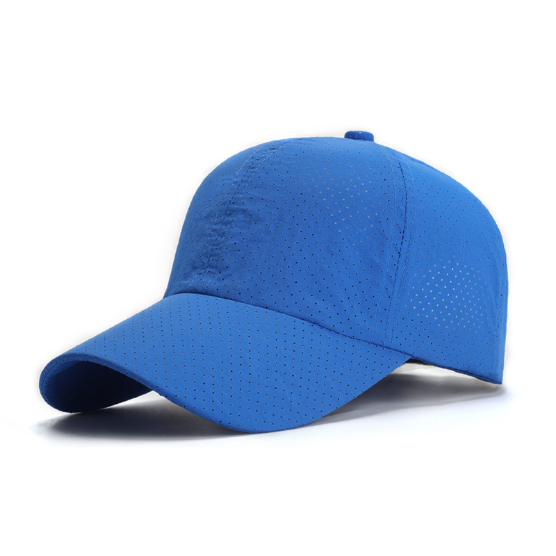 Summer Hat Men's Korean-Style Sun Protection Quick-Drying Peaked Cap Baseball Cap Fishing Casual Breathable Mesh Women's Sun Hat Xmz37