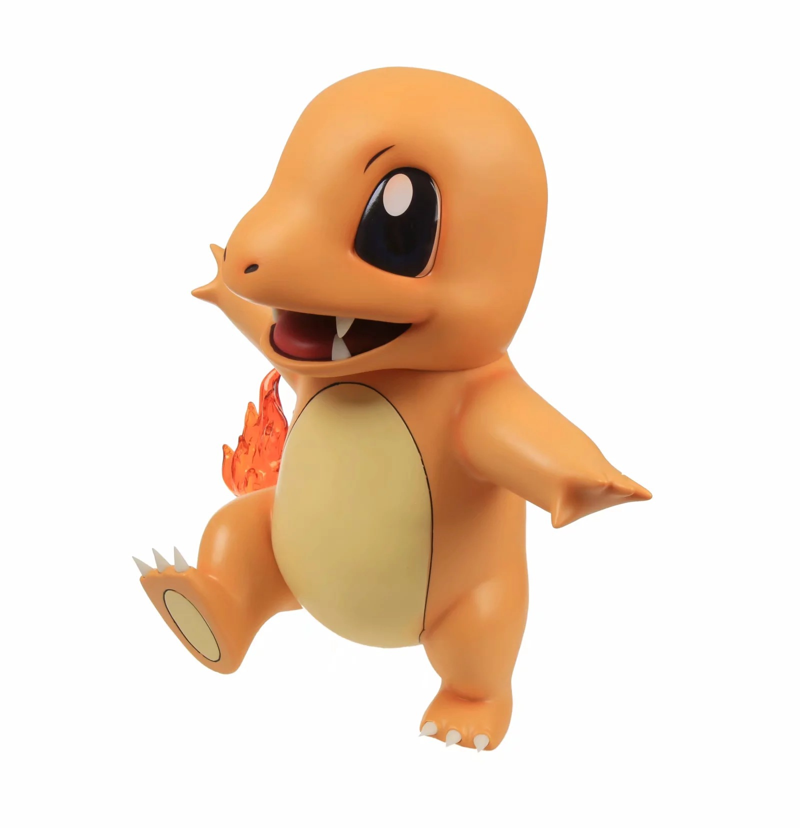 宠物小精灵 神奇宝贝 1:1小火龙 头部可动 尾巴发光 手办模型摆件