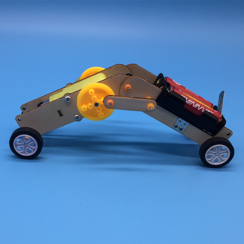 蠕虫机器人学生科技小制作小发明diy科学实验器材创客科普教具