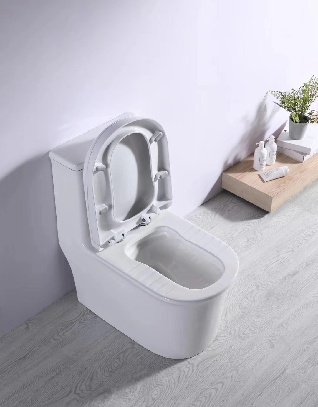 0座便器超宽踏板双用儿童成人马桶一体8845