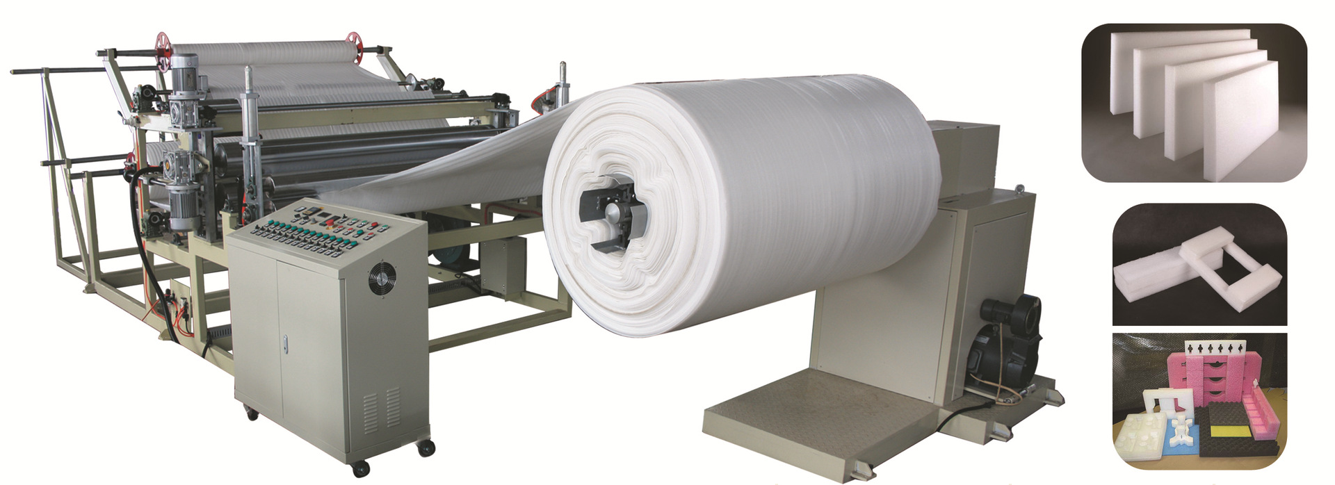 epe珍珠棉发泡膜片材生产线 pe聚乙烯挤出机生产线13583567600