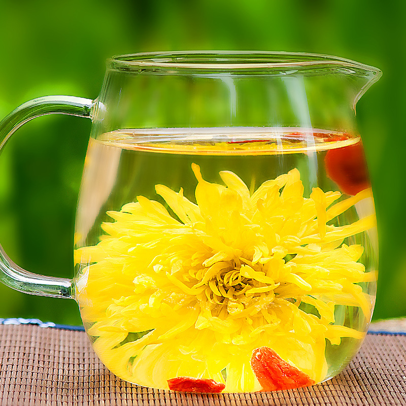 金丝皇菊正品 批发 江西黄菊20朵 修水皇菊花茶 新花草茶纸盒装