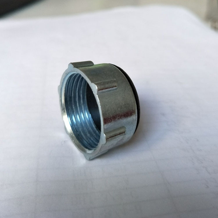 锌合金材质电缆护口钢管护扣dn15/20-g1/2 g3/4防爆护线帽现货