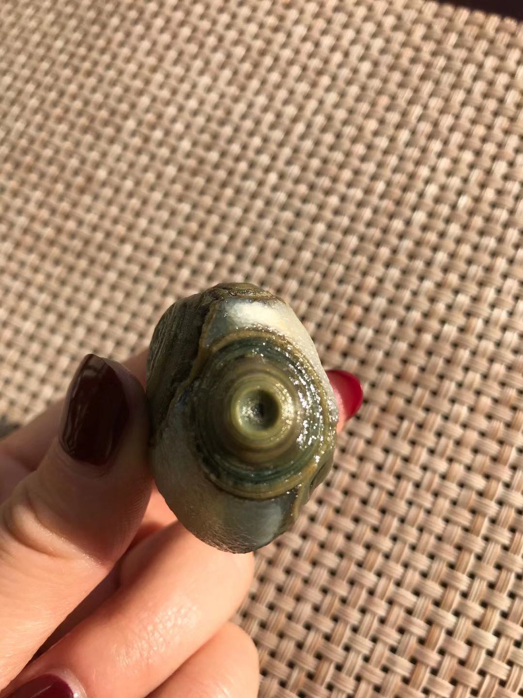 天然阿拉善戈壁原石玛瑙眼睛石