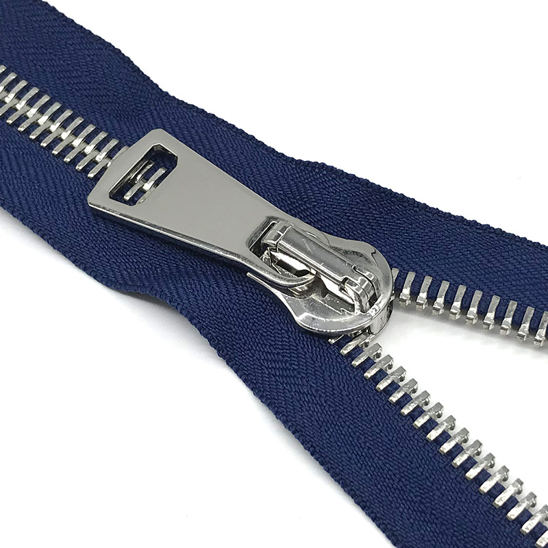 15号欧款牙瑞士牙金属开尾服装拉链 箱包拉链金属拉链特殊定制