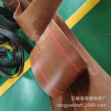 橡胶带厂家供应 工业机械用用加钢丝网提升帆布橡胶 黑色平胶带