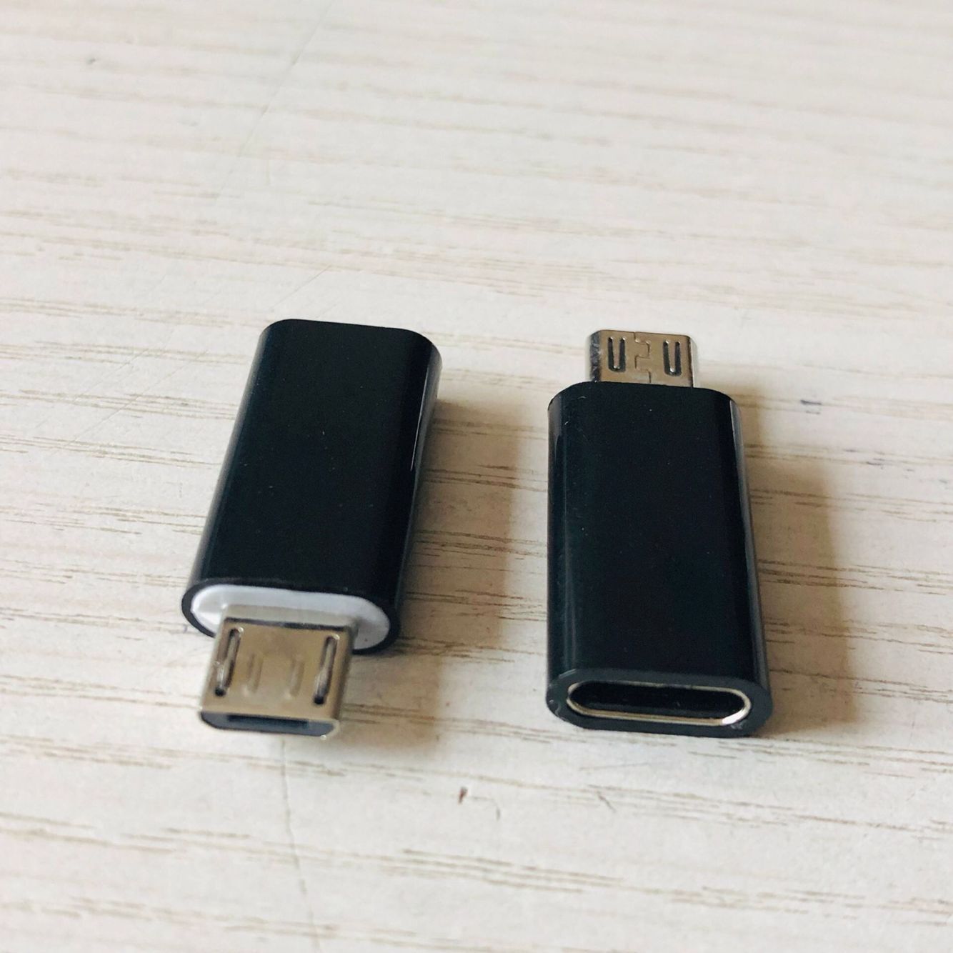 胶壳type-c母转安卓公转接头type-c3.1转micro转接头充电数据插头