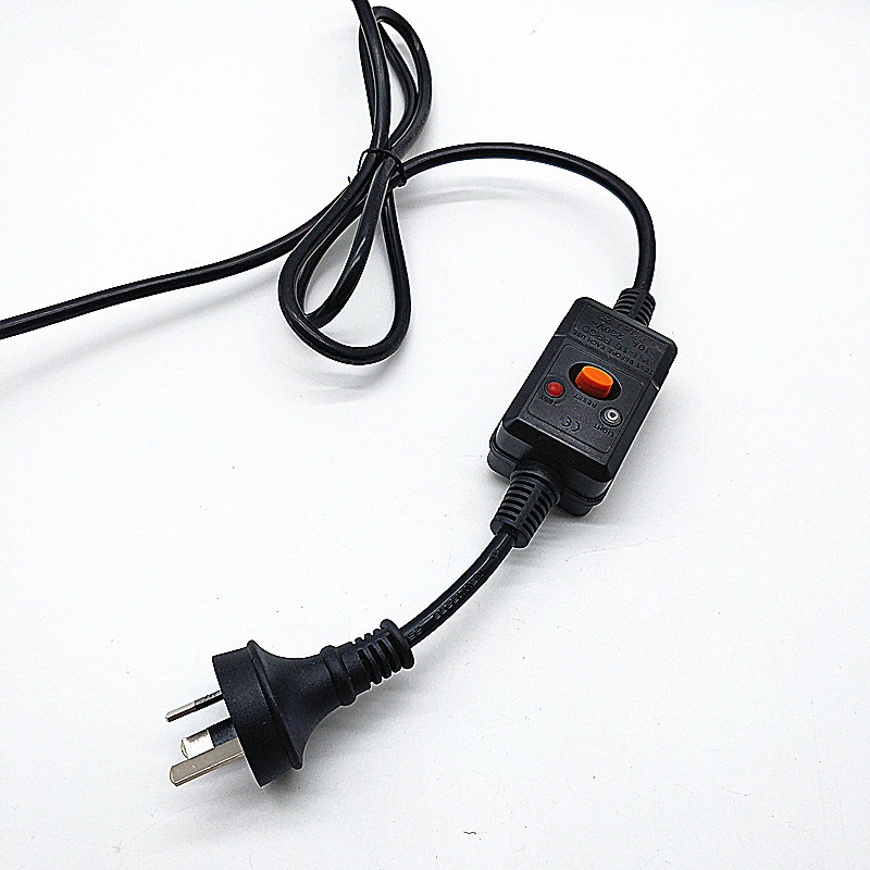 供应澳大利亚漏电保护插头 热水器防漏电插头 澳规防触电插头