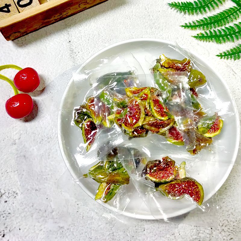 独立包装 青皮无花果条500g 散装批发水果干休闲