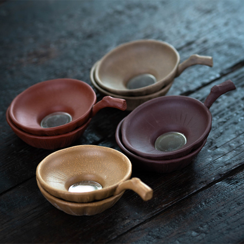 厂家紫砂茶漏 宜兴滤网茶器 莲蓬茶宠茶滤创意款茶具配件