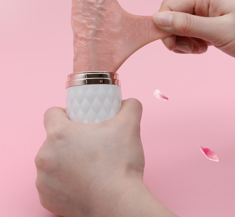 趣儿悦姬便携自动伸缩炮机无线遥控免提充电震动女用自慰器情趣性