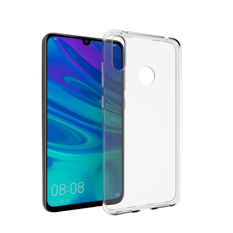 y7 prime 2019华为防水印透明手机保护套外壳tpu素材防滑点阵适用