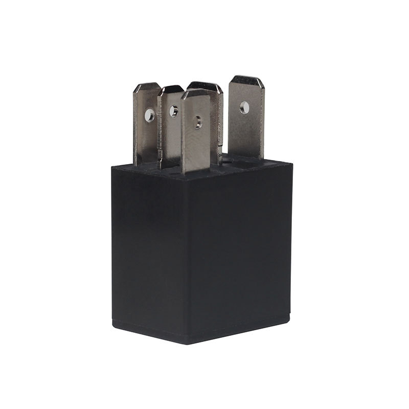 小型5插汽车继电器 24v 25a 厂家直销 长脚紫罗兰继电器