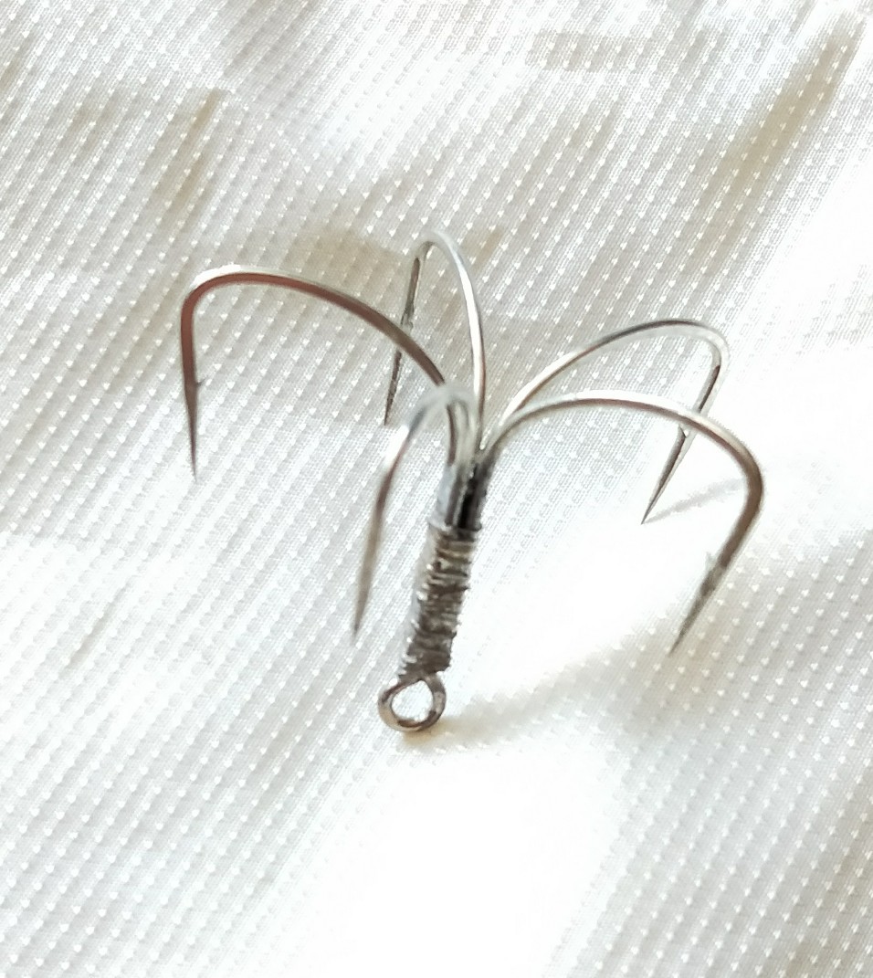 毒刺锚钩五本六本锚鱼钩鱼钩钓鱼用品垂钓用品户外用品野钓用品