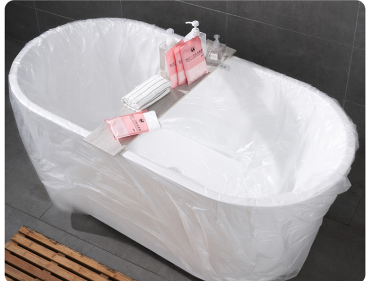 酒店一次性泡澡袋加厚洗澡袋浴缸套木桶spa塑料袋膜旅行民宿用品