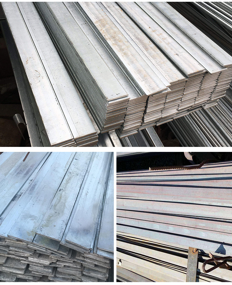 40*4防雷接地热镀锌扁铁q235国标镀锌带扁钢galvanized flat iron
