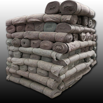 保温保湿防寒保暖黑心棉毛毡 厂家直销 大量现货 多种规格可选择