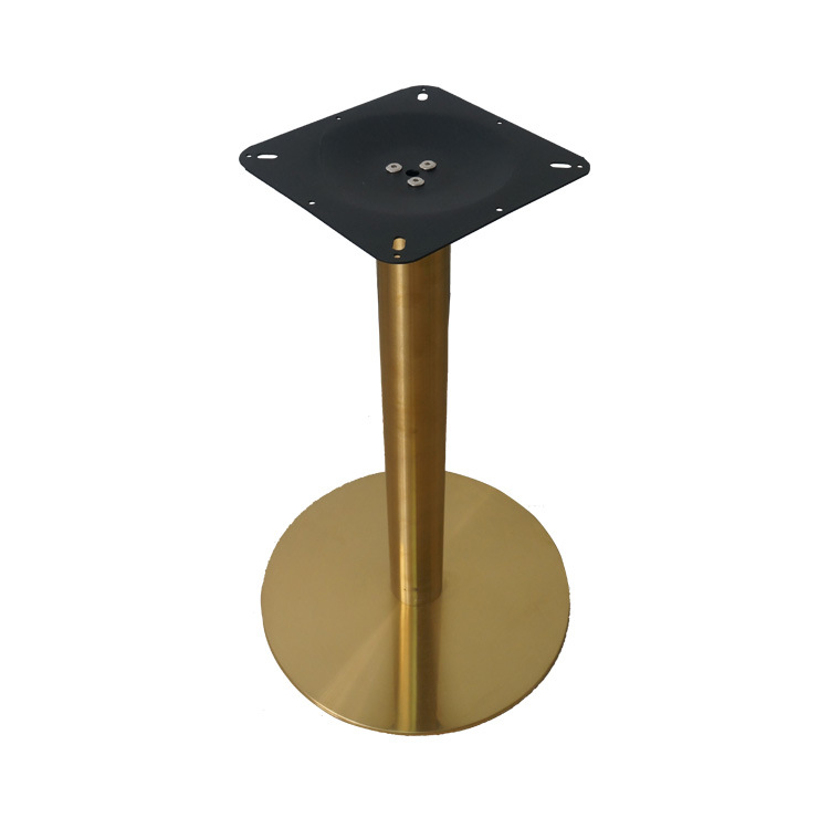 批发订做广东优质不锈钢桌脚餐台脚桌子四人餐台脚火锅桌脚定制