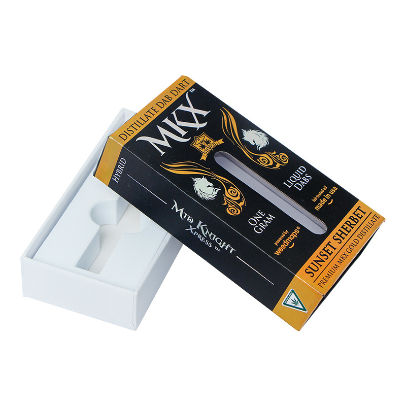 fsc厂家定做rxlx小悦刻一次性电子烟彩盒 烟弹烟油包装盒便携带