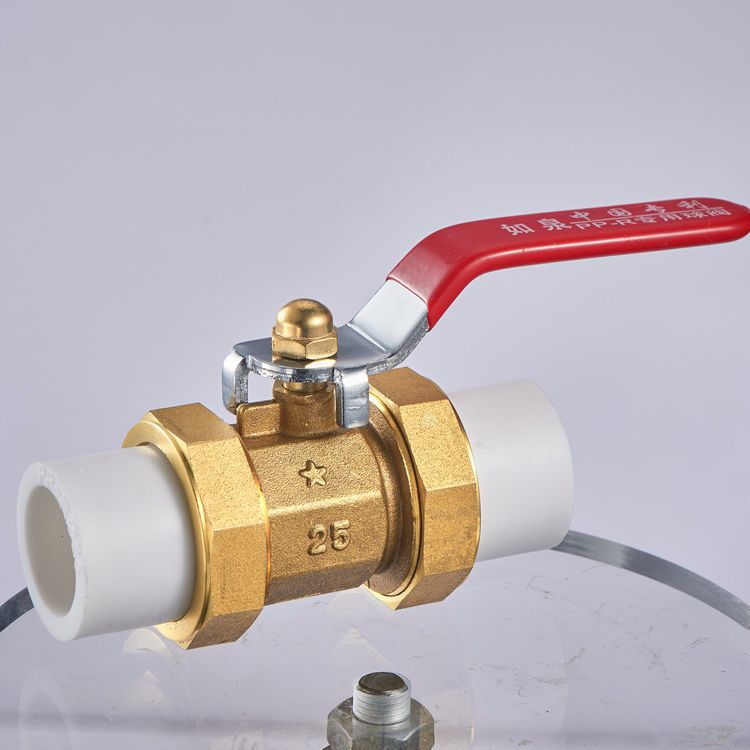 厂家直销ppr铜球阀手动黄铜阀门开关20-75管道阀pe现货供应可定制