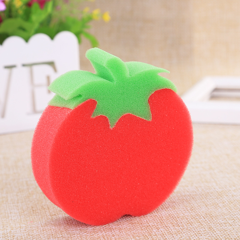 Kitchen Supplies Fruit Thickened Spong Mop Multi-Functional Decontamination Cleaning Dish-Washing Sponge Easy to Bubble Bath Sponge Wholesale