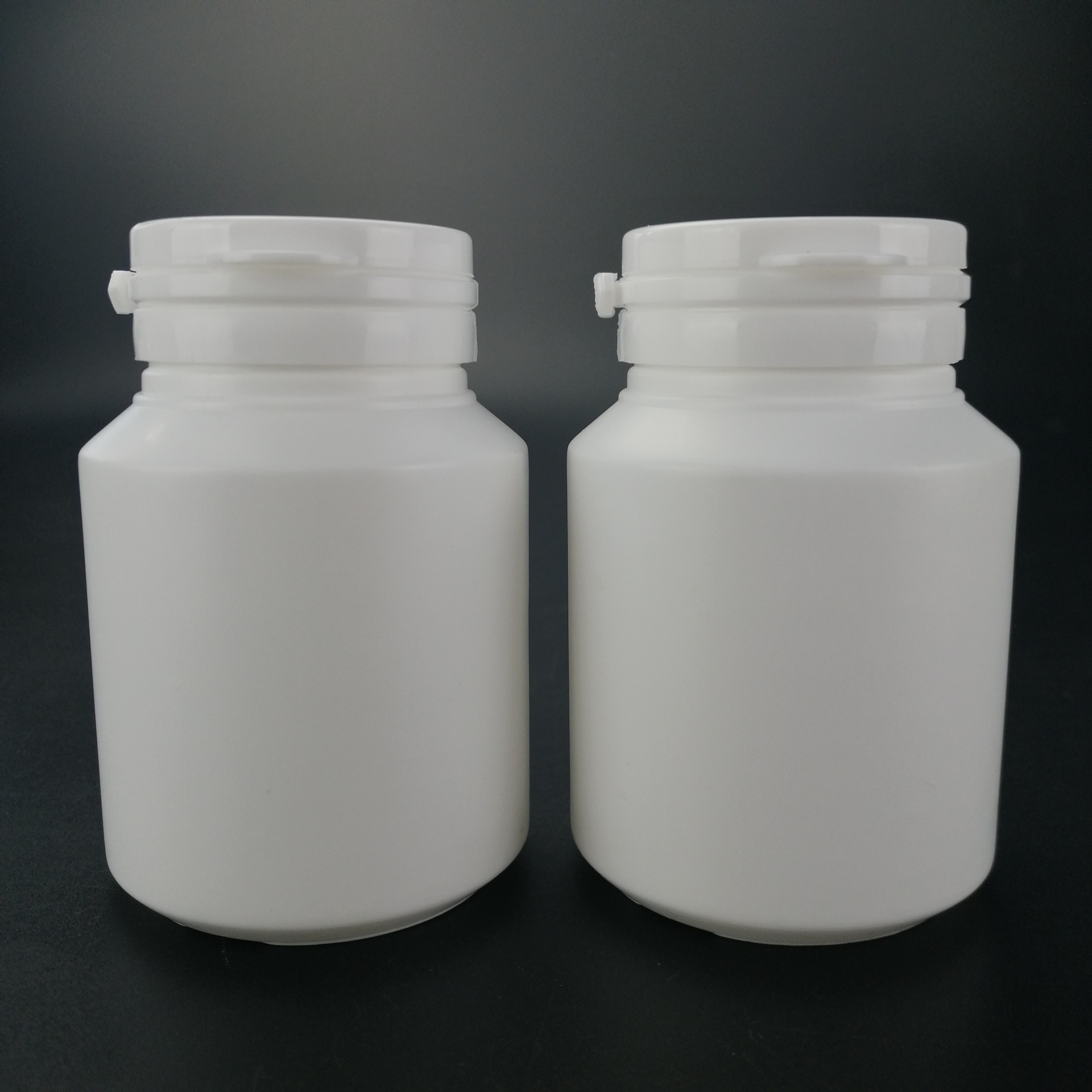 厂家定制120ml牙粉瓶 hdpe拉撕盖瓶 糖果瓶 木糖醇瓶
