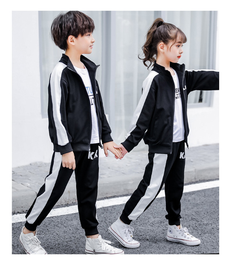男女童李现同款衣服儿童款套装kk战队童装韩商言kk队服长袖春秋装