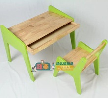 儿童简约写字桌椅 幼儿园早教课桌椅学生桌小凳子学习桌椅套装
