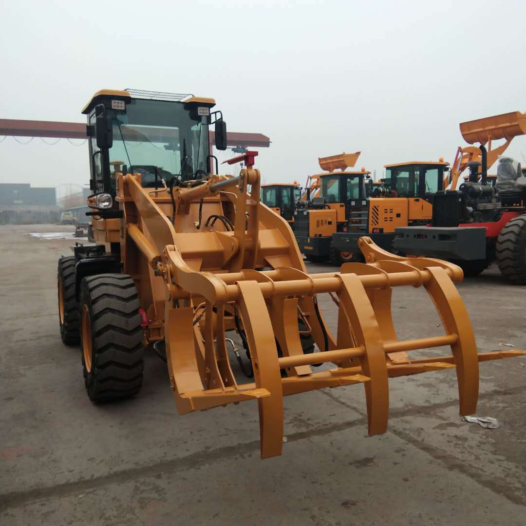 942装载机式抓子车24轮胎承受力大载重量大四驱无级变速操作轻便