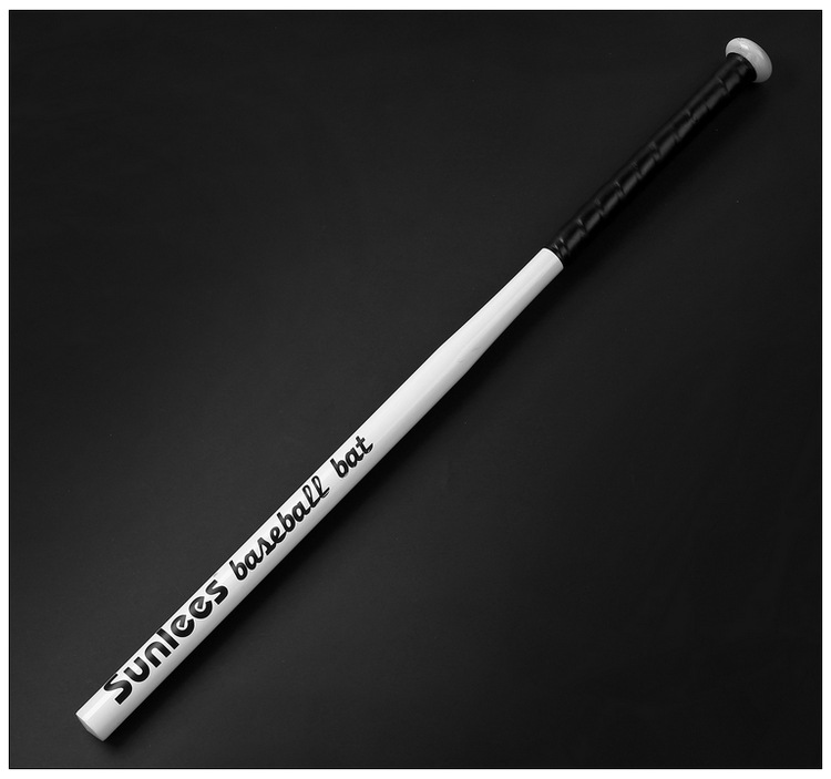 加厚合金钢黑 棒球棍 棒球杆铁棍男打架武器车载防身 棒球棒