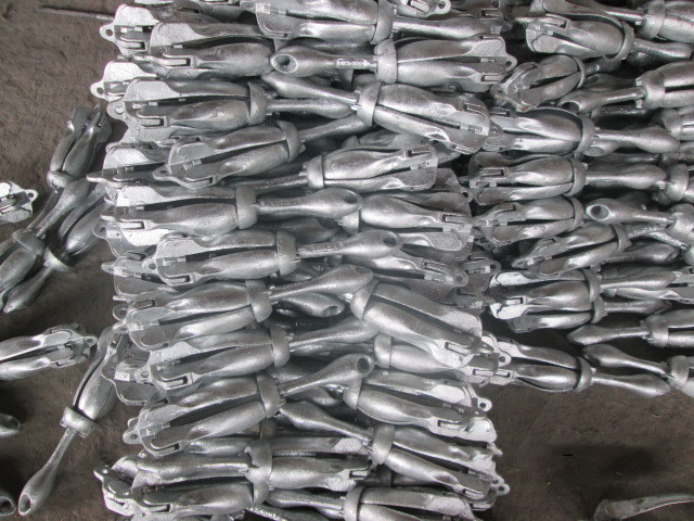 价格保障船用铸造热浸锌折叠锚热镀锌折叠a锚镀锌锚