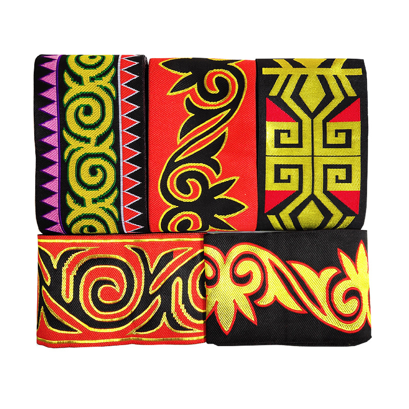 鑫辉花边10cm彝族传统衣服花边织带民族风特色火把节演出服装辅料