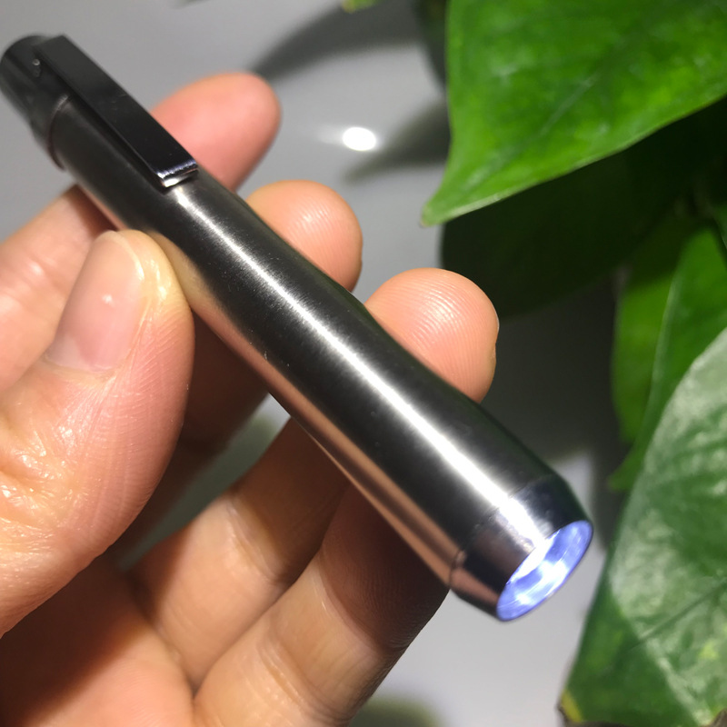 医用笔灯led钥匙灯小手电筒笔形led手电筒笔灯不锈钢迷你电筒
